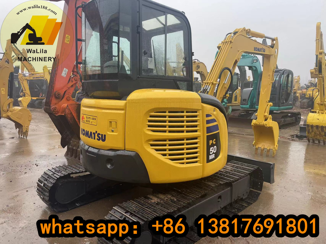 Komatsu PC 50 MR KOMATSU mini excavator Komatsu PC60, PC55, PC50 - Міні-екскаватор: фото 2 Komatsu PC 50 MR KOMATSU mini excavator Komatsu PC60, PC55, PC50 - Міні-екскаватор: фото 2