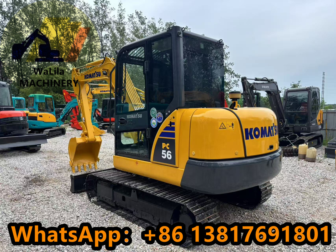 Komatsu PC 56-7 PC56-7 - Міні-екскаватор: фото 2 Komatsu PC 56-7 PC56-7 - Міні-екскаватор: фото 2