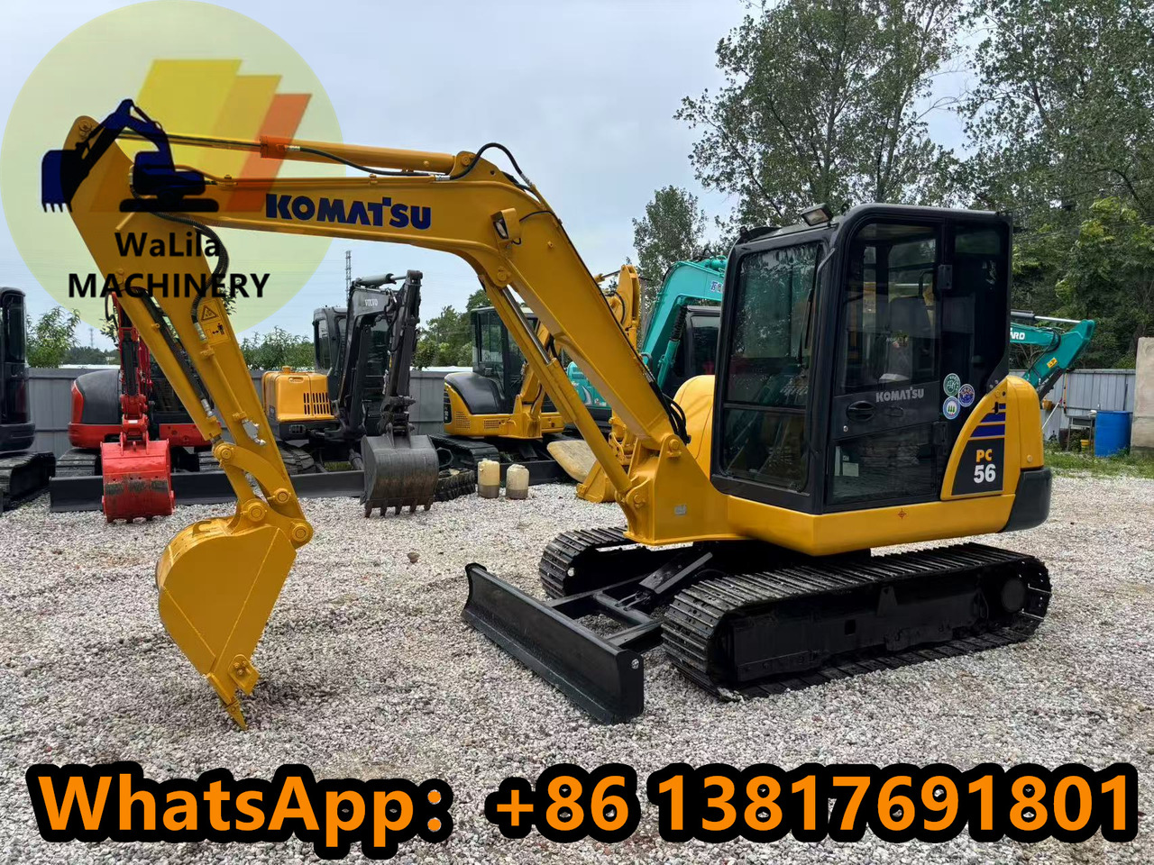 Komatsu PC 56-7 PC56-7 - Міні-екскаватор: фото 3 Komatsu PC 56-7 PC56-7 - Міні-екскаватор: фото 3