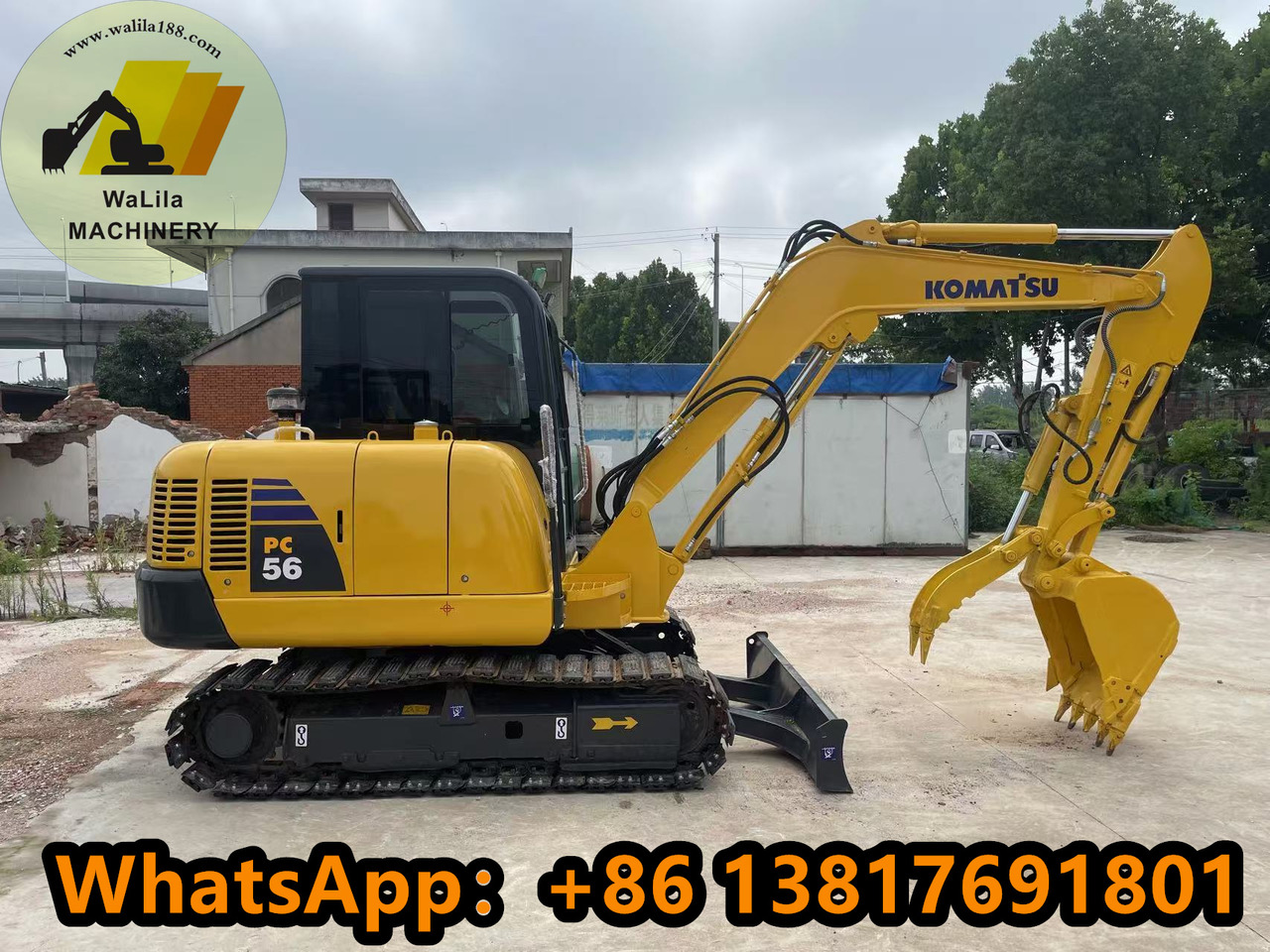 Komatsu PC 56-7 PC56-7 - Міні-екскаватор: фото 1 Komatsu PC 56-7 PC56-7 - Міні-екскаватор: фото 1