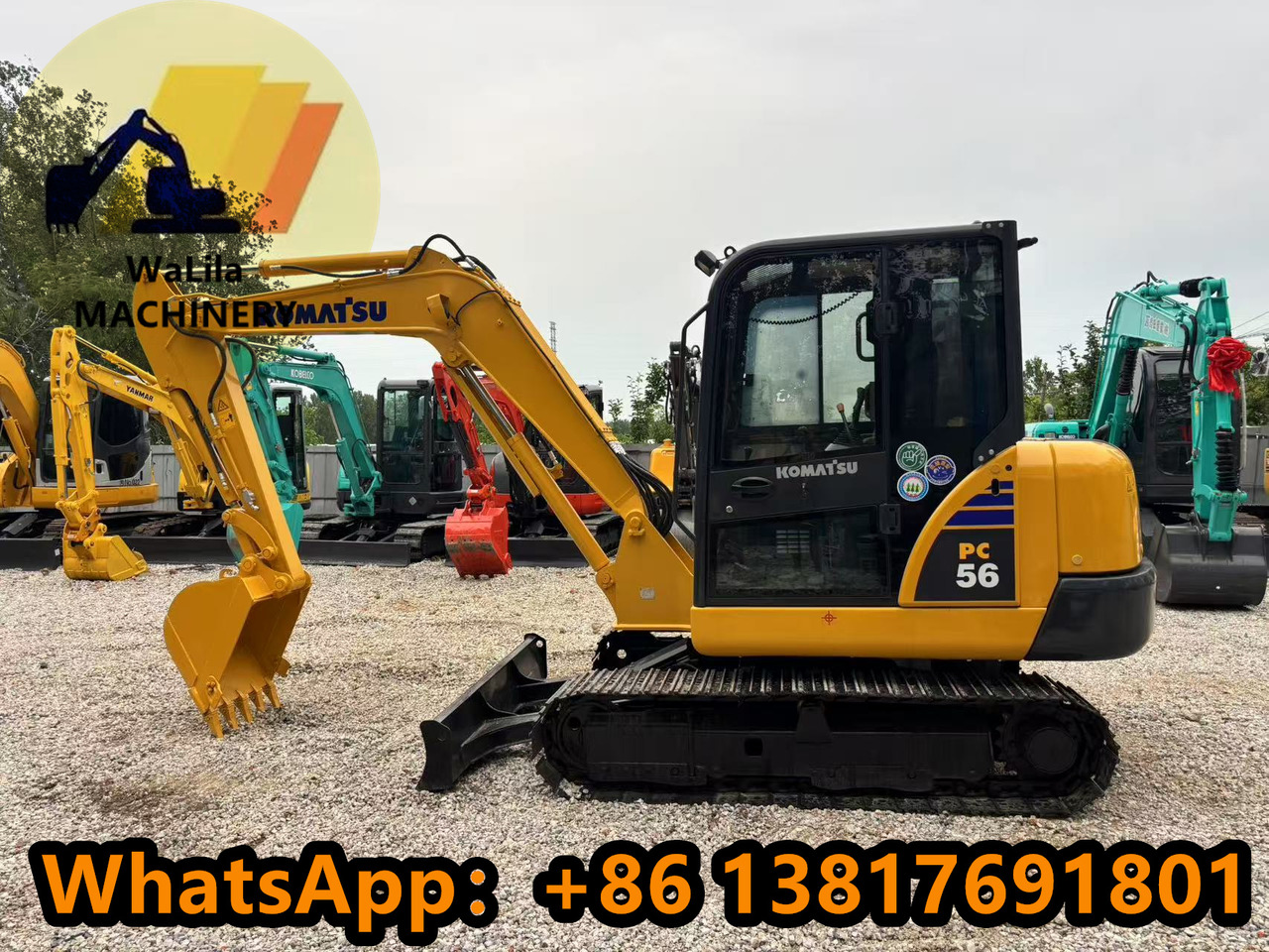 Komatsu PC 56-7 PC56-7 - Міні-екскаватор: фото 1 Komatsu PC 56-7 PC56-7 - Міні-екскаватор: фото 1