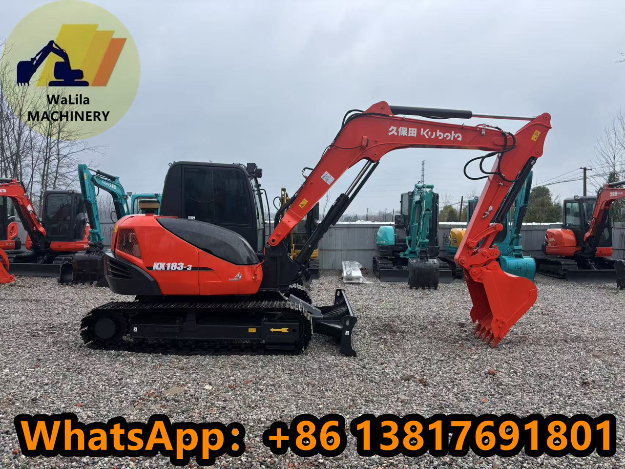 Kubota Kx183 - Міні-екскаватор: фото 3 Kubota Kx183 - Міні-екскаватор: фото 3