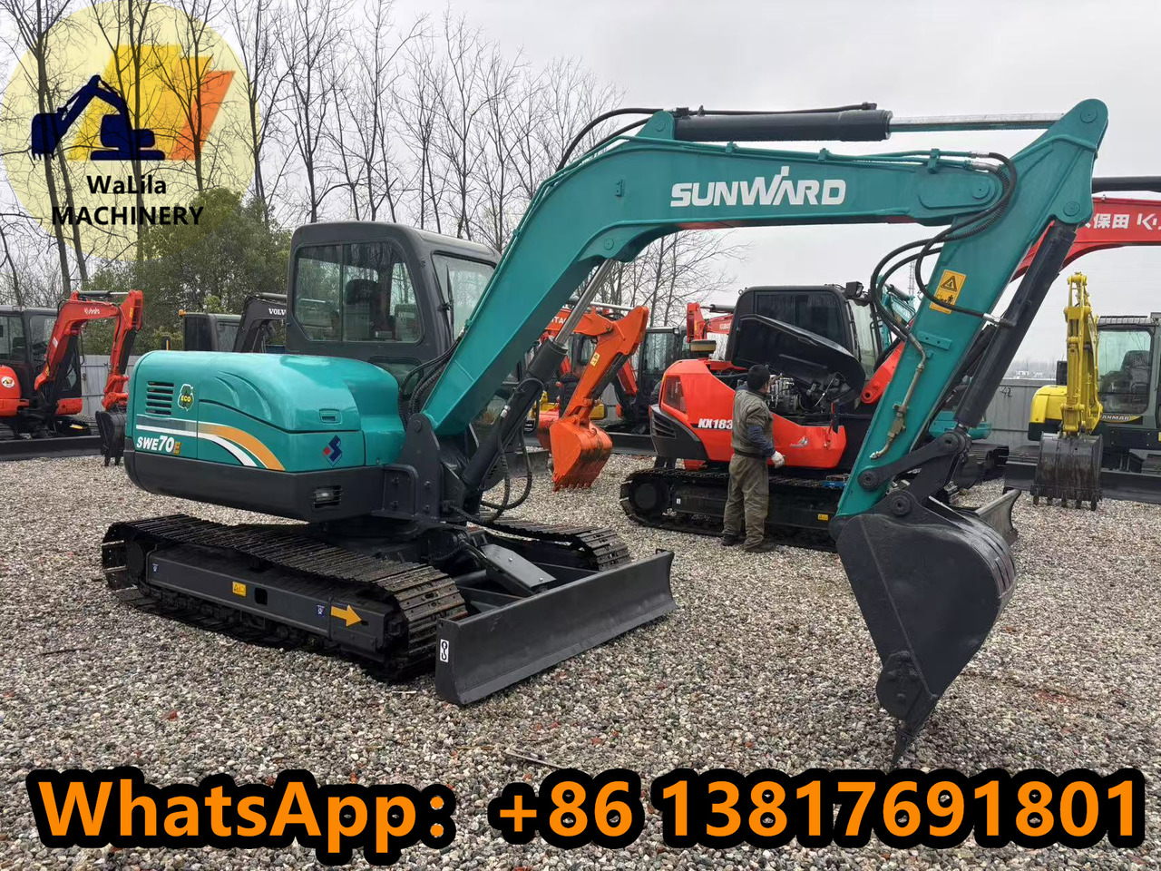SUNWARD SWE70 - Міні-екскаватор: фото 5 SUNWARD SWE70 - Міні-екскаватор: фото 5