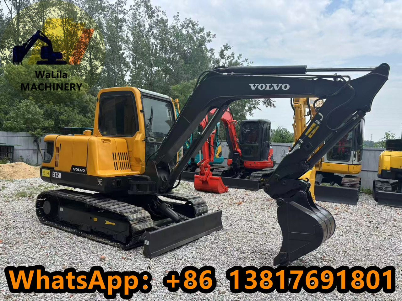 VOLVO EC55 - Міні-екскаватор: фото 4 VOLVO EC55 - Міні-екскаватор: фото 4