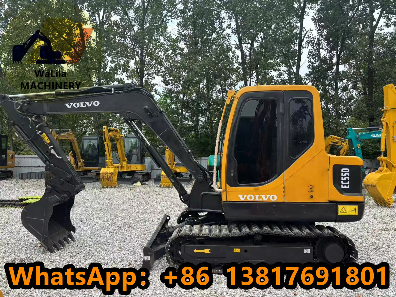 VOLVO EC55 - Міні-екскаватор: фото 1 VOLVO EC55 - Міні-екскаватор: фото 1