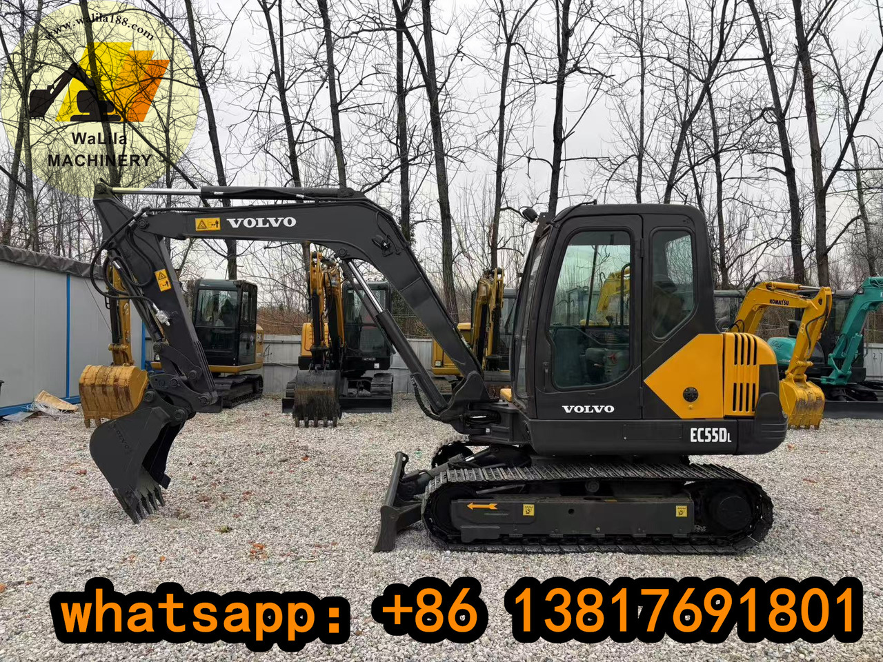 Volvo EC55D - Міні-екскаватор: фото 4 Volvo EC55D - Міні-екскаватор: фото 4