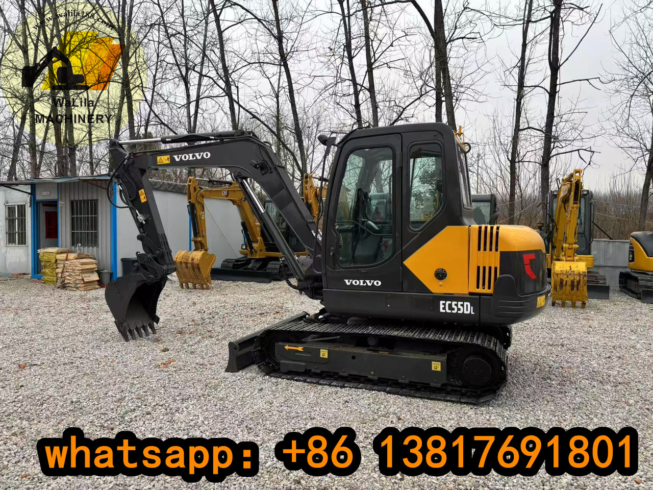 Volvo EC55D - Міні-екскаватор: фото 2 Volvo EC55D - Міні-екскаватор: фото 2