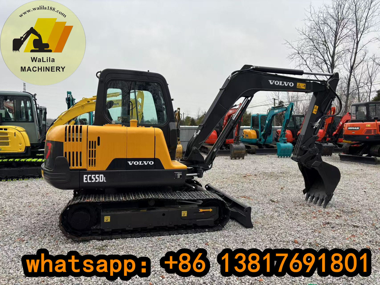 Volvo EC55D - Міні-екскаватор: фото 1 Volvo EC55D - Міні-екскаватор: фото 1