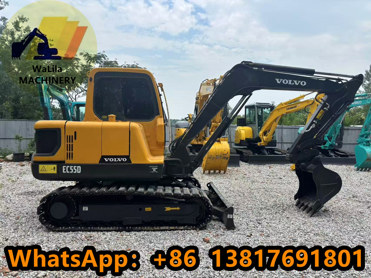 Volvo EC55D - Міні-екскаватор: фото 1 Volvo EC55D - Міні-екскаватор: фото 1