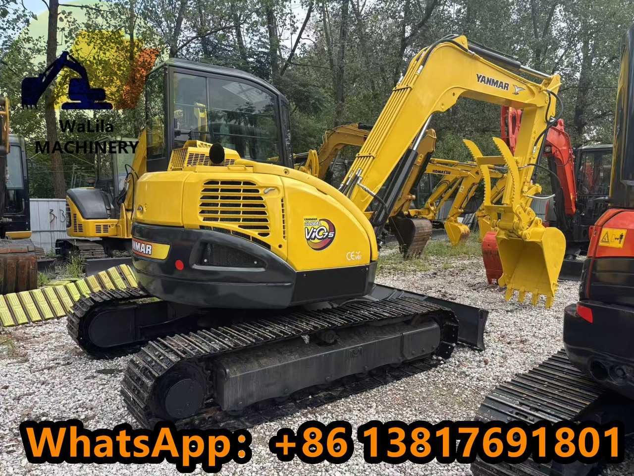 YANMAR VIO 75 - Гусеничний екскаватор: фото 1 YANMAR VIO 75 - Гусеничний екскаватор: фото 1