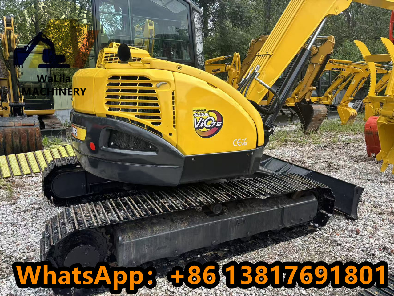 YANMAR VIO 75 - Гусеничний екскаватор: фото 4 YANMAR VIO 75 - Гусеничний екскаватор: фото 4