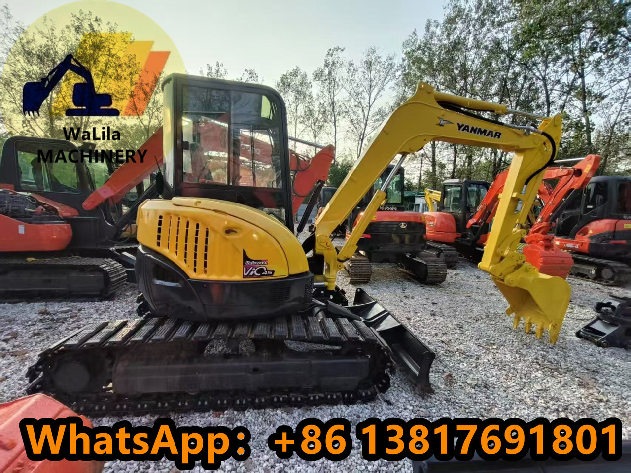 YANMAR VIO45 - Міні-екскаватор: фото 1 YANMAR VIO45 - Міні-екскаватор: фото 1