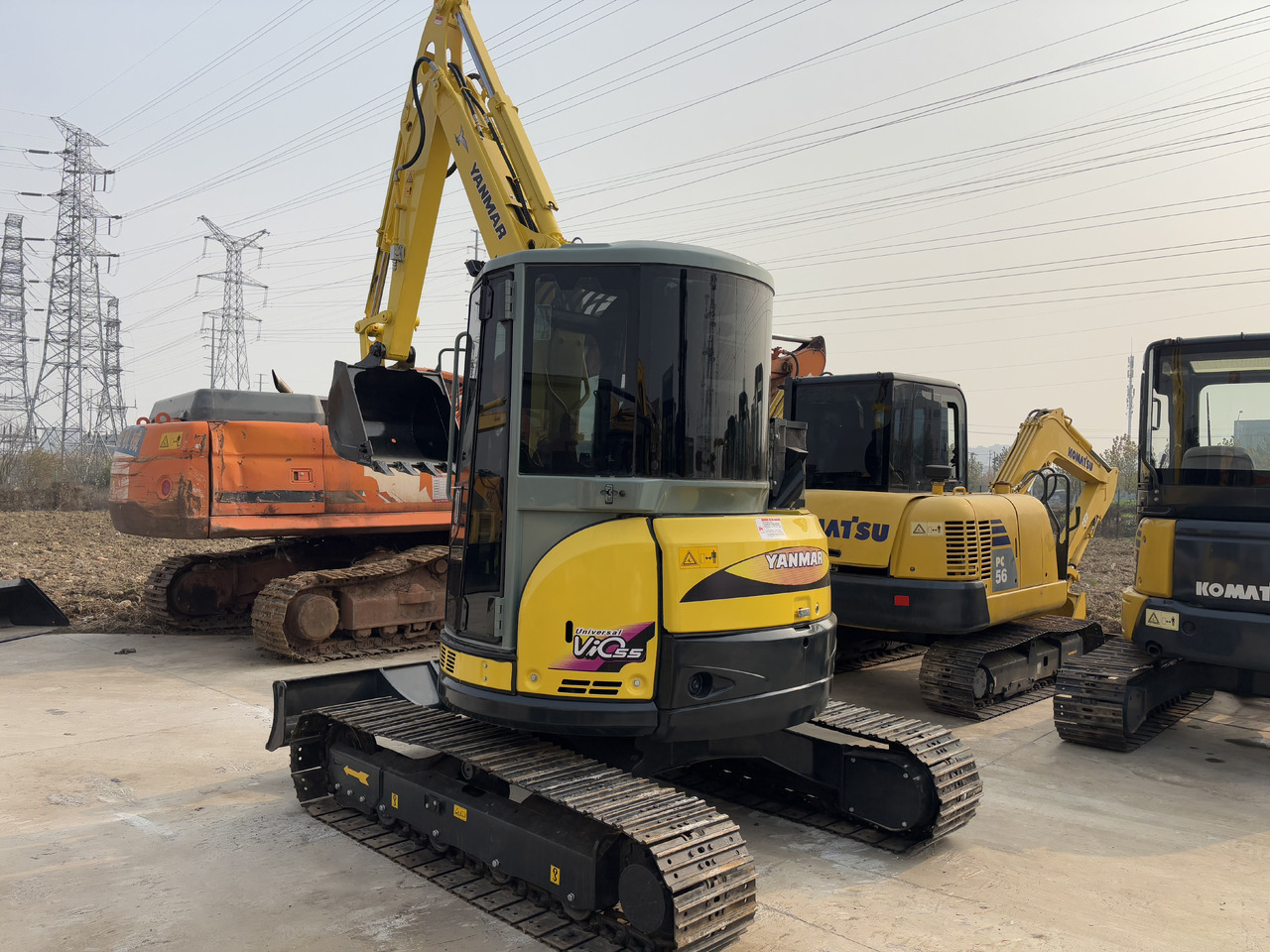 Yanmar Vio 55 Vio55 - Міні-екскаватор: фото 1 Yanmar Vio 55 Vio55 - Міні-екскаватор: фото 1