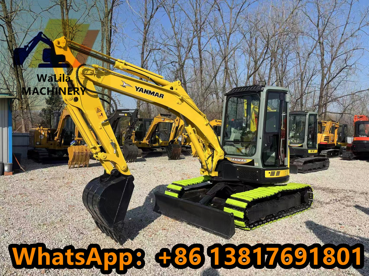 Yanmar Vio 55 Vio55 - Міні-екскаватор: фото 2 Yanmar Vio 55 Vio55 - Міні-екскаватор: фото 2