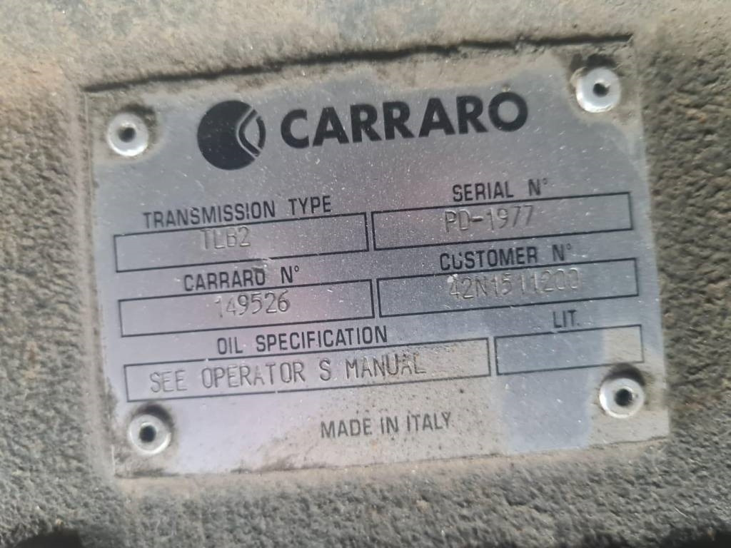 Carraro TLB2 TRANSMISSION - Коробка передач в категорії Будівельна техніка: фото 3 Carraro TLB2 TRANSMISSION - Коробка передач в категорії Будівельна техніка: фото 3