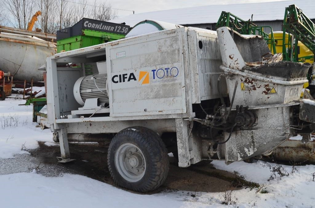 Cifa PC 707 - Стаціонарний бетононасос: фото 2 Cifa PC 707 - Стаціонарний бетононасос: фото 2