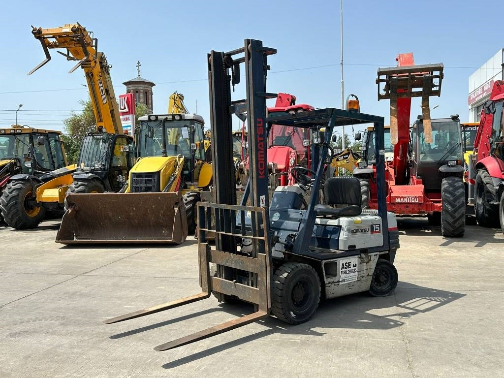 Komatsu FG 15 HT-15 - Навантажувач вилковий: фото 1 Komatsu FG 15 HT-15 - Навантажувач вилковий: фото 1