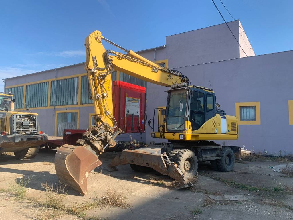 Komatsu PW180-E0+Engcon Rototilt - Колісний екскаватор: фото 1 Komatsu PW180-E0+Engcon Rototilt - Колісний екскаватор: фото 1