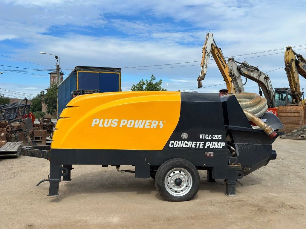 Plus Power VTGZ-20S - Стаціонарний бетононасос: фото 2 Plus Power VTGZ-20S - Стаціонарний бетононасос: фото 2