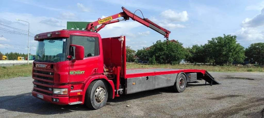 Scania 94 D 220 - Вантажівка з маніпулятором, Евакуатор: фото 1 Scania 94 D 220 - Вантажівка з маніпулятором, Евакуатор: фото 1