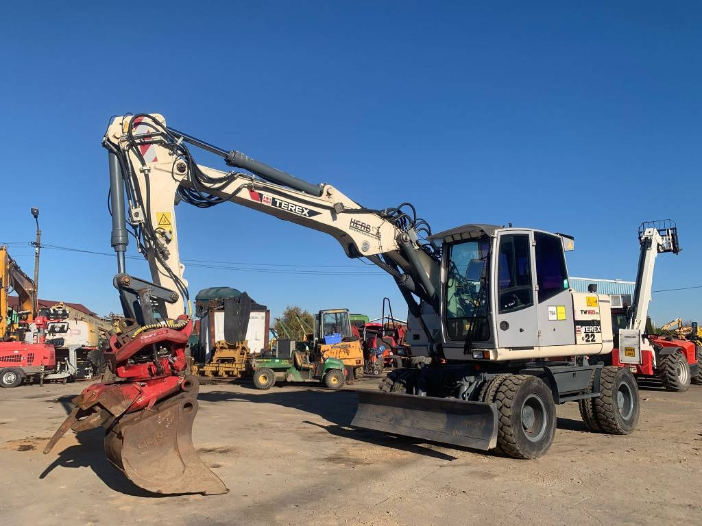 Terex TW160SR+Sandco Rototilt - Колісний екскаватор: фото 1 Terex TW160SR+Sandco Rototilt - Колісний екскаватор: фото 1