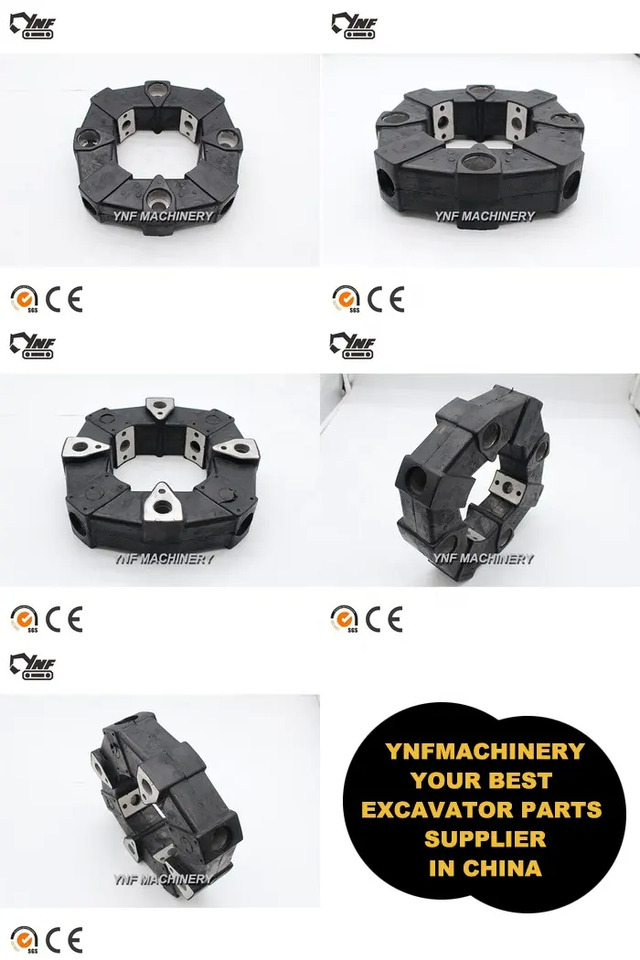 Новий Зчеплення та запчастини High-Quality CF-A-30 Excavator Flexible Rubber Coupling Size 30 Engine Drive Coupling: фото 6