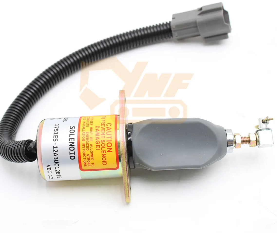 R335-7 R60-5 R210-5 Hyundai Excavator 12V diesel engine Stop Solenoid Valve 1751ES-12A3UC12BIS - Електрична система в категорії Екскаватори: фото 5 R335-7 R60-5 R210-5 Hyundai Excavator 12V diesel engine Stop Solenoid Valve 1751ES-12A3UC12BIS - Електрична система в категорії Екскаватори: фото 5