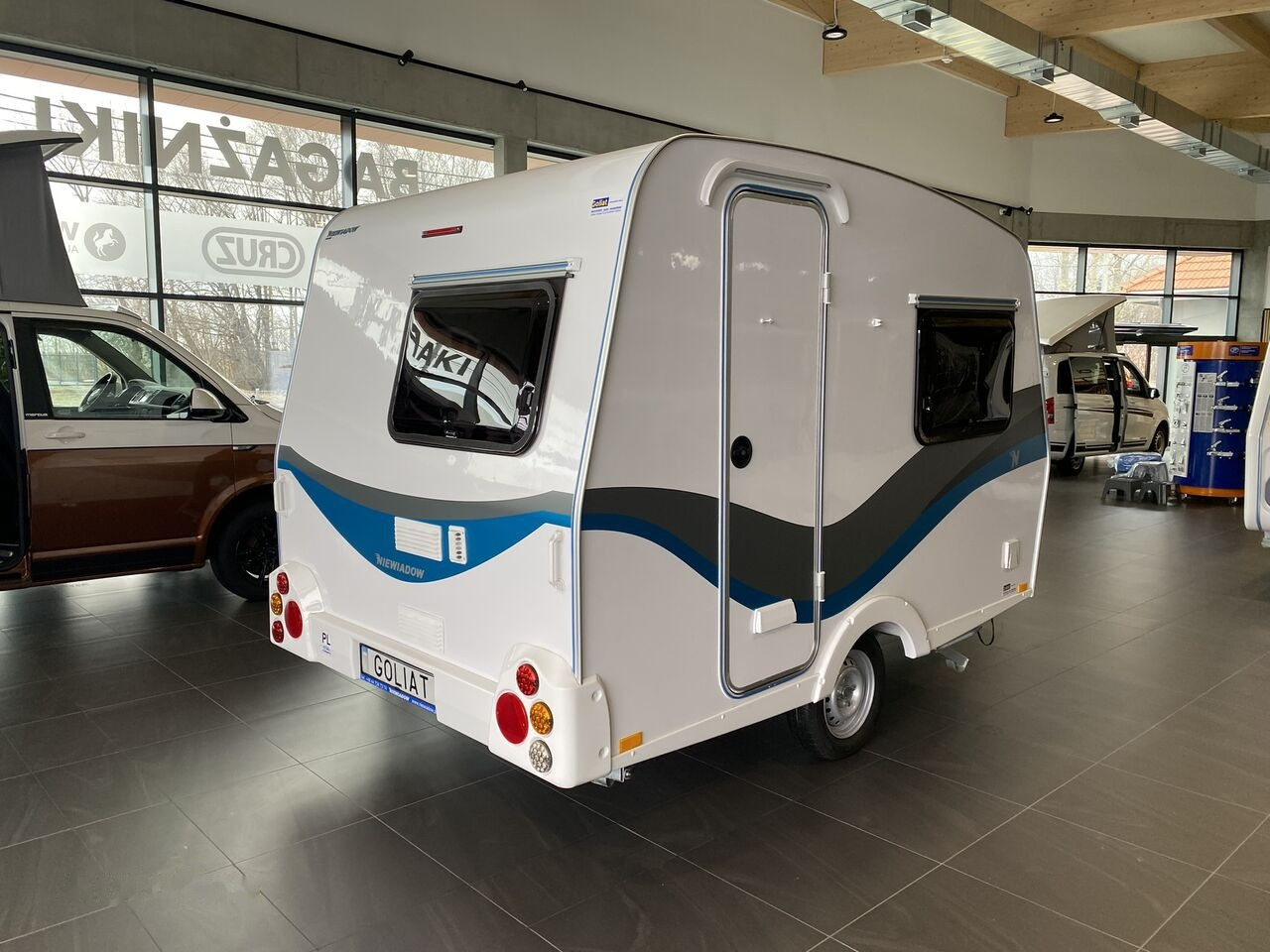 Новий Причіп дача Niewiadów NT-SPRINT sandwich caravan kemping: фото 9
