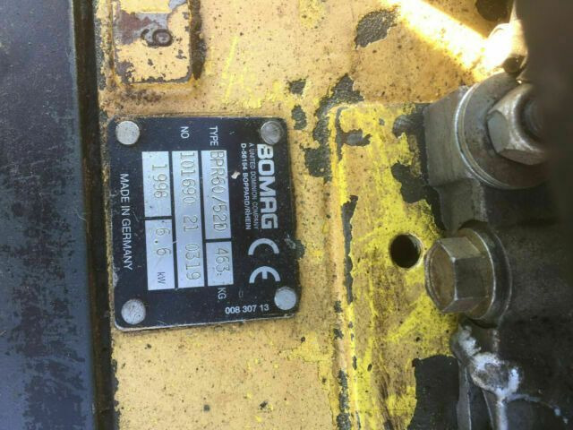 Bomag BPR 60/52D Rüttelplatte - Віброплита: фото 2 Bomag BPR 60/52D Rüttelplatte - Віброплита: фото 2