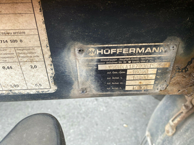 Huffermann HKA 1870 Abrollanhänger - Причіп мультиліфт/ Бункеровоз: фото 3 Huffermann HKA 1870 Abrollanhänger - Причіп мультиліфт/ Бункеровоз: фото 3