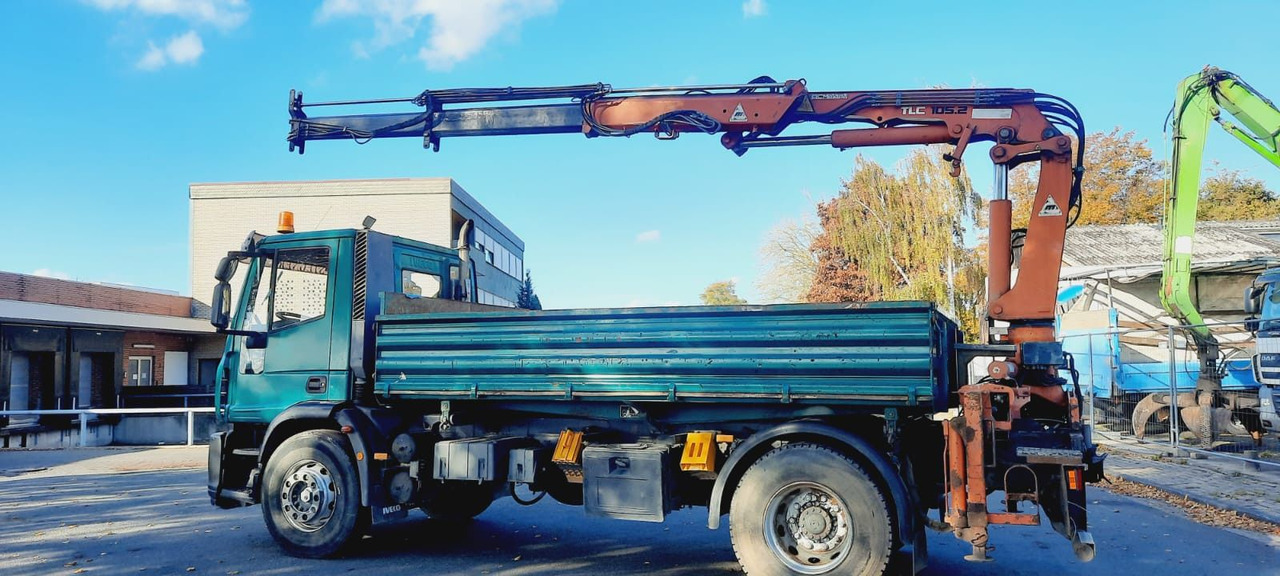 Iveco ML180E28K 4x2 mit Kran/Funk/Greifer - Самоскид вантажівка, Вантажівка з маніпулятором: фото 2 Iveco ML180E28K 4x2 mit Kran/Funk/Greifer - Самоскид вантажівка, Вантажівка з маніпулятором: фото 2
