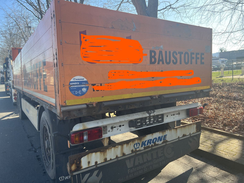 Krone Baustoff Anhänger Luftgefedert ABS - Бортовий причіп/ Платформа: фото 3 Krone Baustoff Anhänger Luftgefedert ABS - Бортовий причіп/ Платформа: фото 3