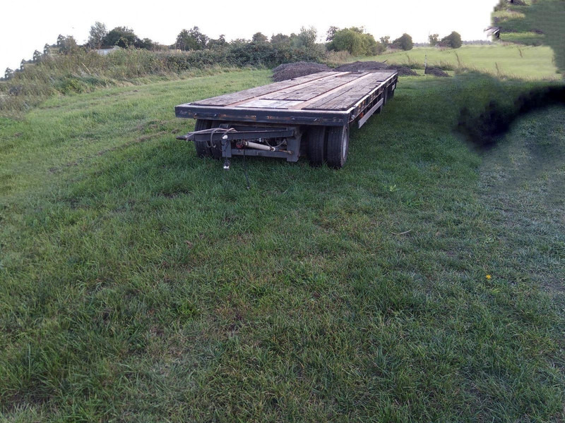 Langendorf 3 Achser Anhänger 9,4m Aufbau - Бортовий причіп/ Платформа: фото 1 Langendorf 3 Achser Anhänger 9,4m Aufbau - Бортовий причіп/ Платформа: фото 1