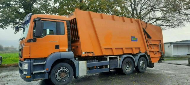 MAN 26.320 Müllwagen Faun Variopress - Сміттєвози: фото 2 MAN 26.320 Müllwagen Faun Variopress - Сміттєвози: фото 2