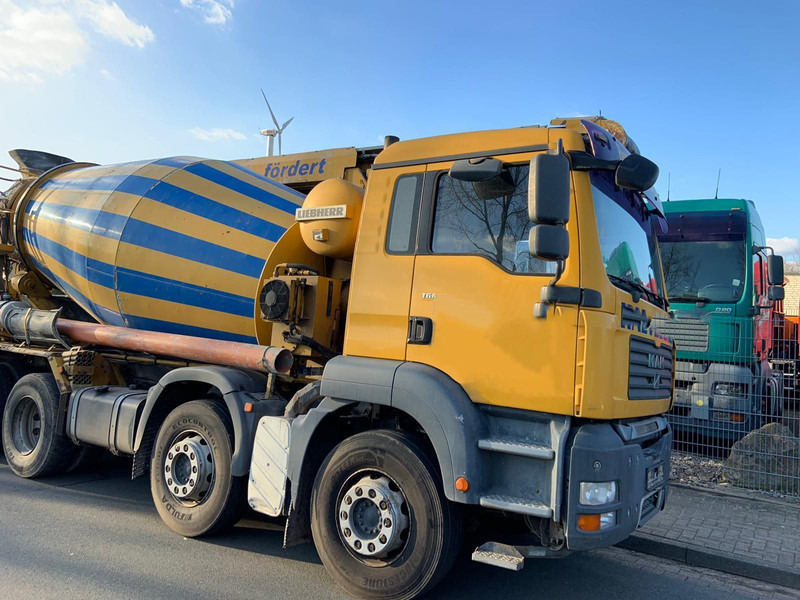 MAN TGA35.360PS 8x4 Mischer+Förderband - Автобетонозмішувач: фото 1 MAN TGA35.360PS 8x4 Mischer+Förderband - Автобетонозмішувач: фото 1