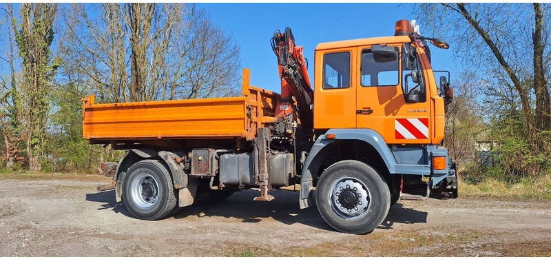 MAN TGM 18.240PS 4x4 3.S-Kipper mit Kran - Самоскид вантажівка, Вантажівка з маніпулятором: фото 5 MAN TGM 18.240PS 4x4 3.S-Kipper mit Kran - Самоскид вантажівка, Вантажівка з маніпулятором: фото 5