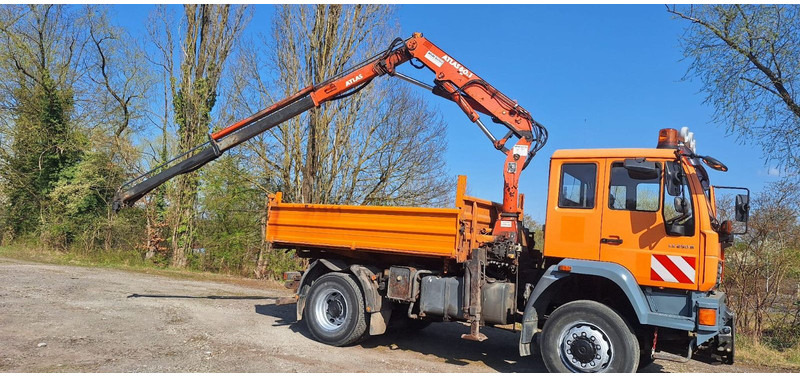 MAN TGM 18.240PS 4x4 3.S-Kipper mit Kran - Самоскид вантажівка, Вантажівка з маніпулятором: фото 3 MAN TGM 18.240PS 4x4 3.S-Kipper mit Kran - Самоскид вантажівка, Вантажівка з маніпулятором: фото 3