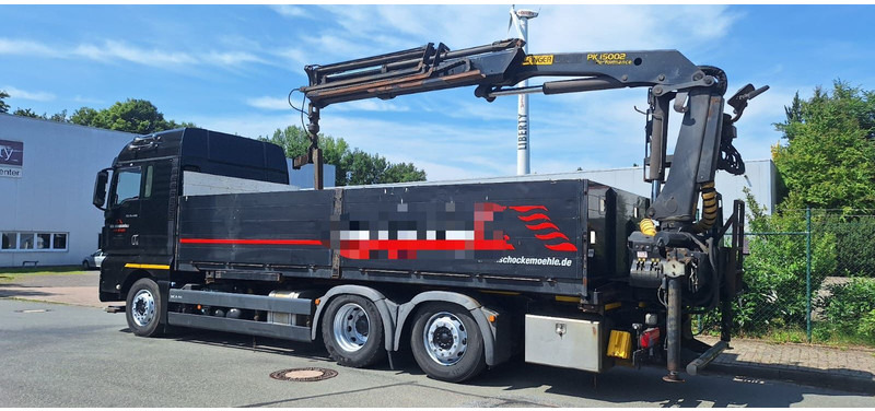 MAN TGX 26.440 6x2 LLW Pritsche mit Kran Palfinge - Бортова вантажівка/ Платформа, Вантажівка з маніпулятором: фото 2 MAN TGX 26.440 6x2 LLW Pritsche mit Kran Palfinge - Бортова вантажівка/ Платформа, Вантажівка з маніпулятором: фото 2