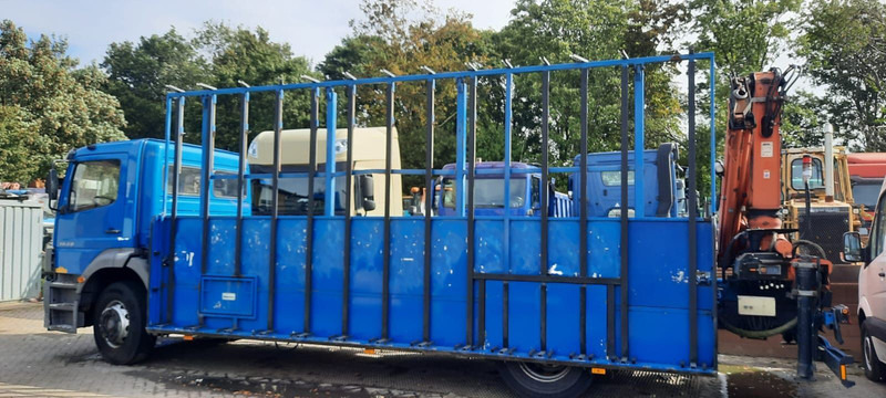 Mercedes-Benz 1828 Pritsche+Glastransport - Бортова вантажівка/ Платформа, Вантажівка з маніпулятором: фото 3 Mercedes-Benz 1828 Pritsche+Glastransport - Бортова вантажівка/ Платформа, Вантажівка з маніпулятором: фото 3