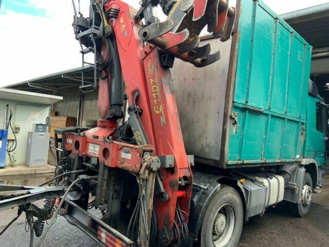 Mercedes-Benz 1841K 4x2 Actros Kipper mit Kran+Greifer - Самоскид вантажівка, Вантажівка з маніпулятором: фото 5 Mercedes-Benz 1841K 4x2 Actros Kipper mit Kran+Greifer - Самоскид вантажівка, Вантажівка з маніпулятором: фото 5