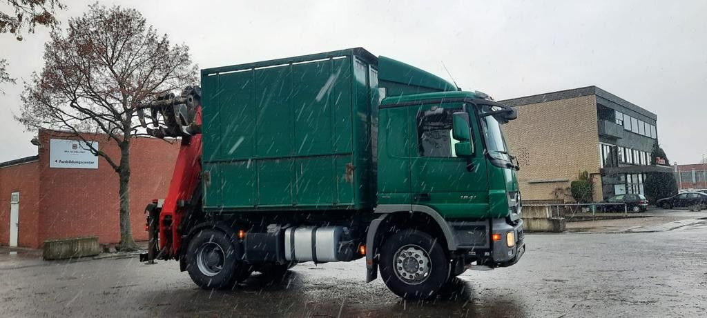 Mercedes-Benz 1841K 4x2 Actros Kipper mit Kran+Greifer - Самоскид вантажівка, Вантажівка з маніпулятором: фото 3 Mercedes-Benz 1841K 4x2 Actros Kipper mit Kran+Greifer - Самоскид вантажівка, Вантажівка з маніпулятором: фото 3