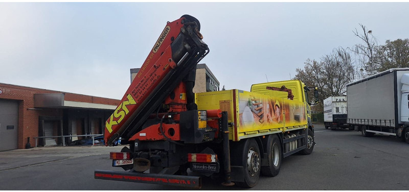 Mercedes-Benz 2636 Axor 3-Achser 6x2 mit Kran PK14002+Funk - Бортова вантажівка/ Платформа, Вантажівка з маніпулятором: фото 5 Mercedes-Benz 2636 Axor 3-Achser 6x2 mit Kran PK14002+Funk - Бортова вантажівка/ Платформа, Вантажівка з маніпулятором: фото 5