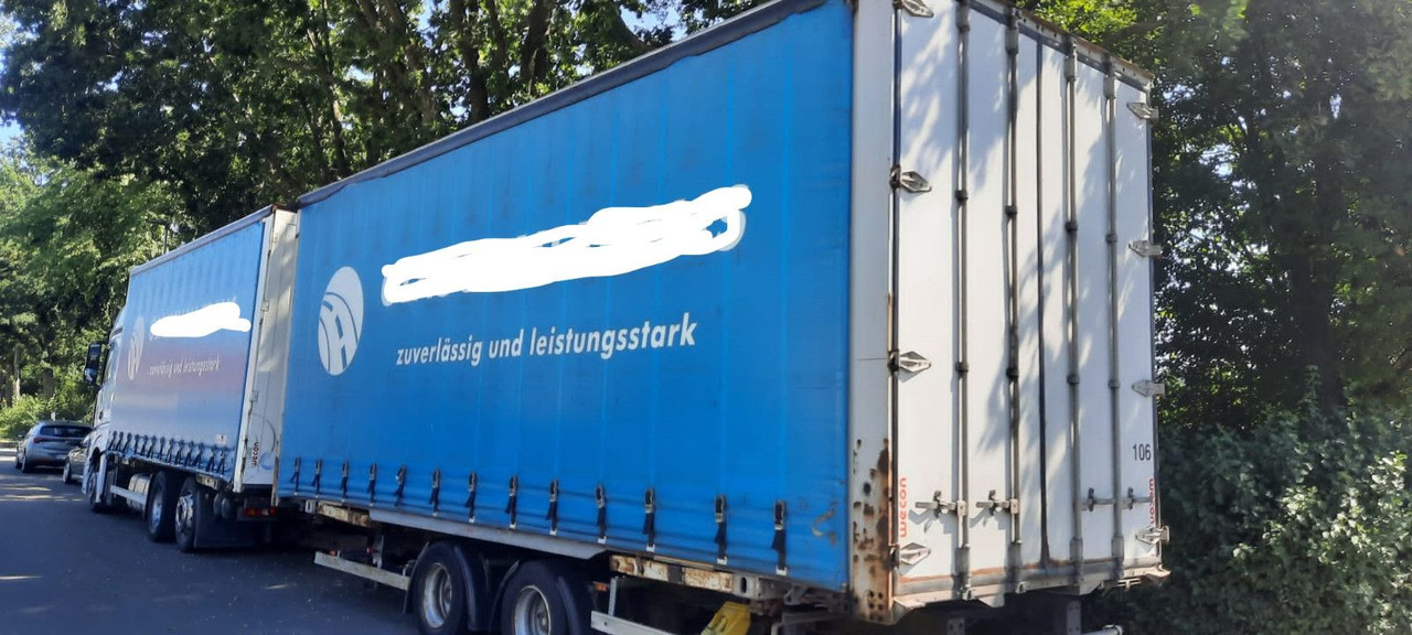 Mercedes-Benz 2642 Jumbozug Mit Hänger - Тентована вантажівка: фото 3 Mercedes-Benz 2642 Jumbozug Mit Hänger - Тентована вантажівка: фото 3
