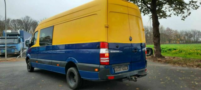 Mercedes-Benz 513CDI Sprinter Doka Maxi - Суцільнометалевий фургон, Вантажопасажирський фургон: фото 4 Mercedes-Benz 513CDI Sprinter Doka Maxi - Суцільнометалевий фургон, Вантажопасажирський фургон: фото 4