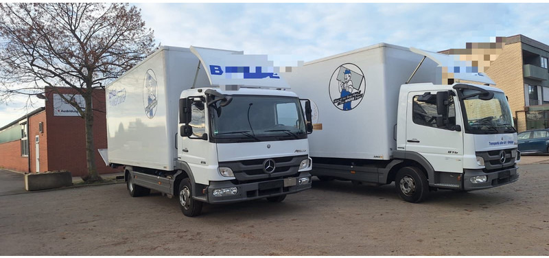 Mercedes-Benz Atego 816 - Вантажівка з закритим кузовом: фото 1 Mercedes-Benz Atego 816 - Вантажівка з закритим кузовом: фото 1