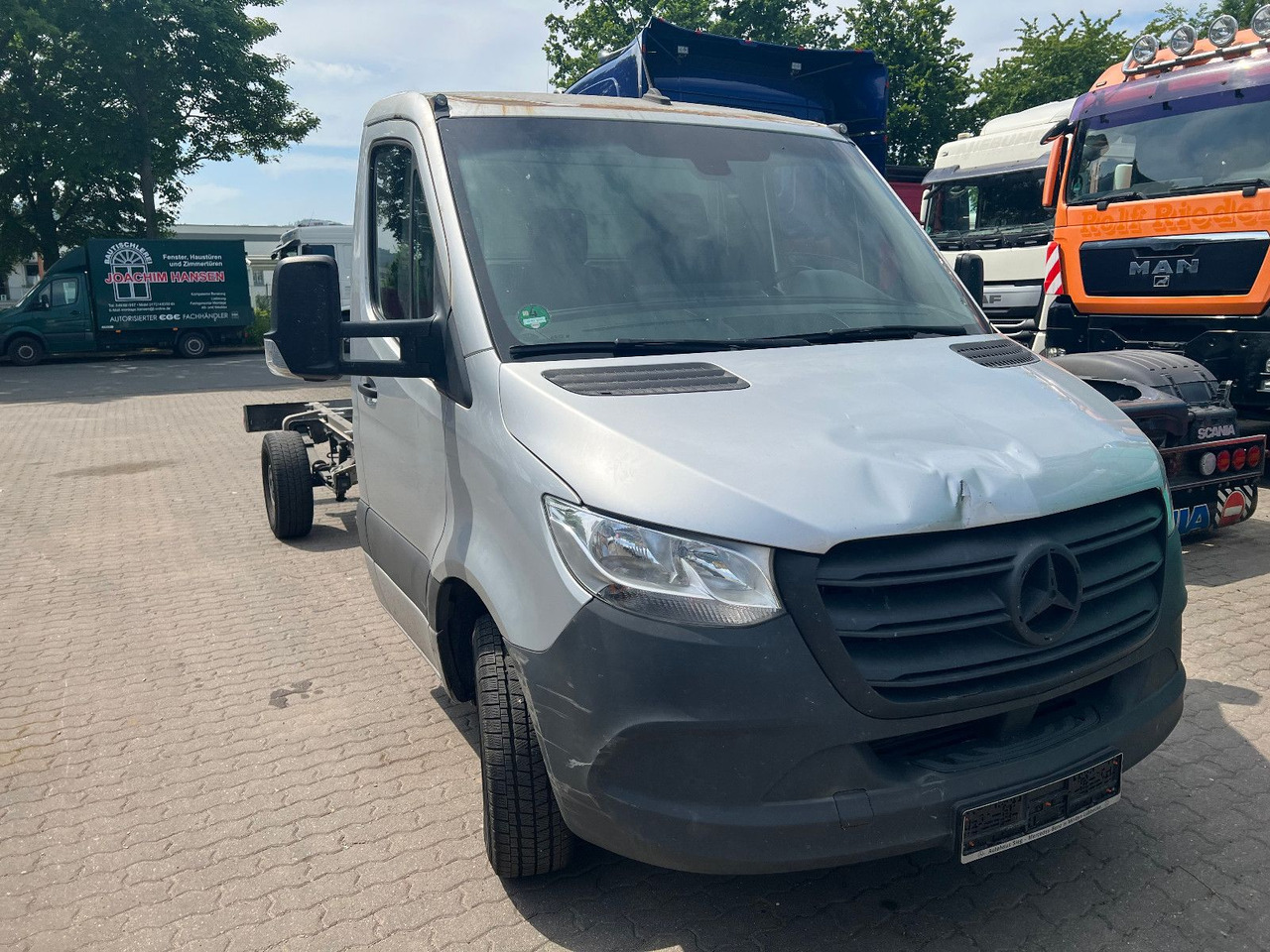 Mercedes-Benz Sprinter III 314 cdi Fahrgestell Klima Vollaust - Вантажівка шасі: фото 2 Mercedes-Benz Sprinter III 314 cdi Fahrgestell Klima Vollaust - Вантажівка шасі: фото 2