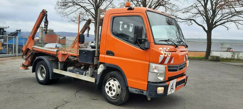 Mitsubishi Canter Absetzer Klima AHK Diff/Sperre - Скіповий навантажувач вантажівка: фото 1 Mitsubishi Canter Absetzer Klima AHK Diff/Sperre - Скіповий навантажувач вантажівка: фото 1