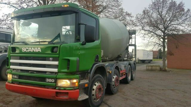 Scania 124-380PS 8x4 9-Qubik Stetter Euro:4 ZF-Schalte - Автобетонозмішувач: фото 2 Scania 124-380PS 8x4 9-Qubik Stetter Euro:4 ZF-Schalte - Автобетонозмішувач: фото 2