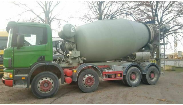 Scania 124-380PS 8x4 9-Qubik Stetter Euro:4 ZF-Schalte - Автобетонозмішувач: фото 3 Scania 124-380PS 8x4 9-Qubik Stetter Euro:4 ZF-Schalte - Автобетонозмішувач: фото 3