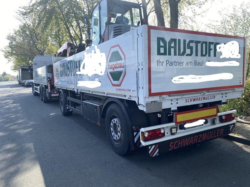 Schwarzmüller Baustoffpritsche - Бортовий причіп/ Платформа: фото 3 Schwarzmüller Baustoffpritsche - Бортовий причіп/ Платформа: фото 3